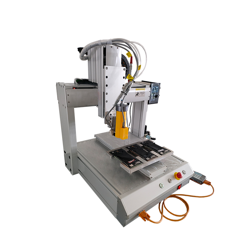 PUR熱熔膠三軸桌面式自動噴膠機(jī)