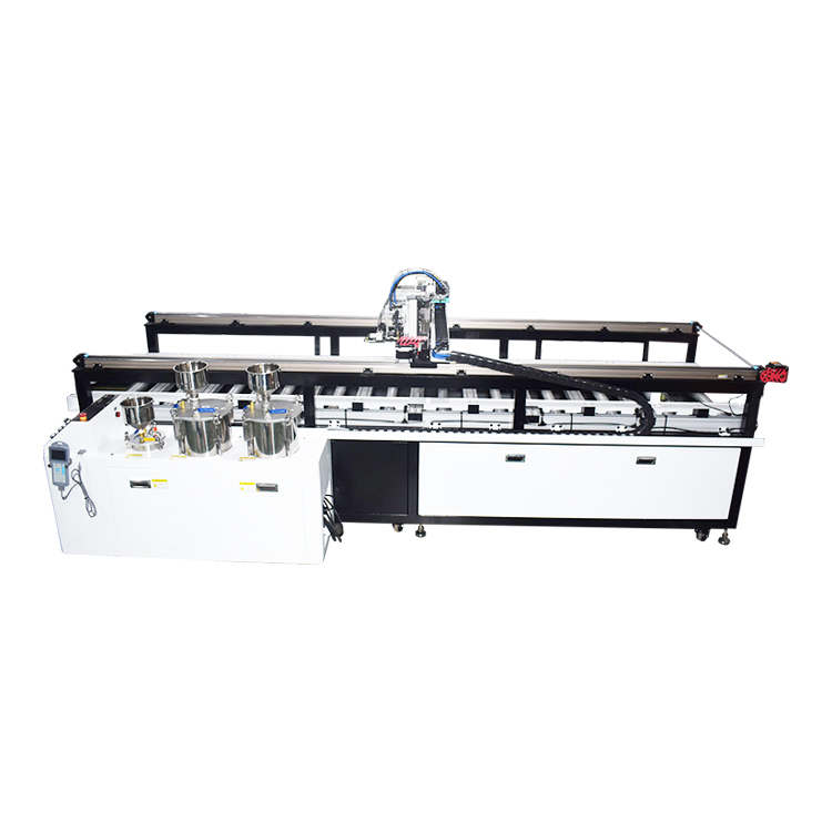 在線式自動灌膠機(一體化滾筒線)