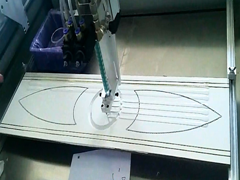 背景墻水晶封釉機視頻