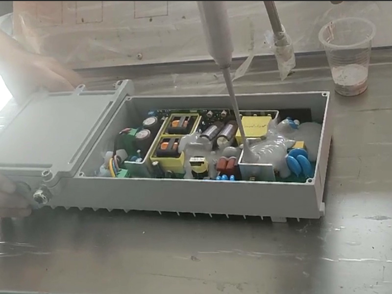 電源自動配膠機視頻