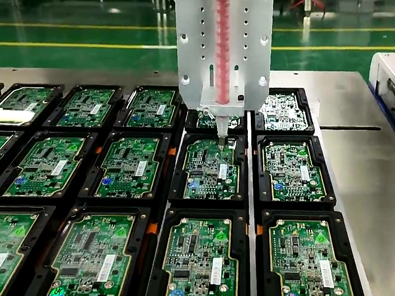 PCB板自動灌膠機視頻