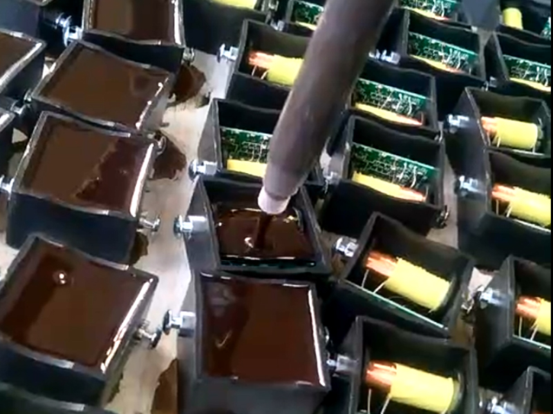 變壓器自動灌膠機視頻