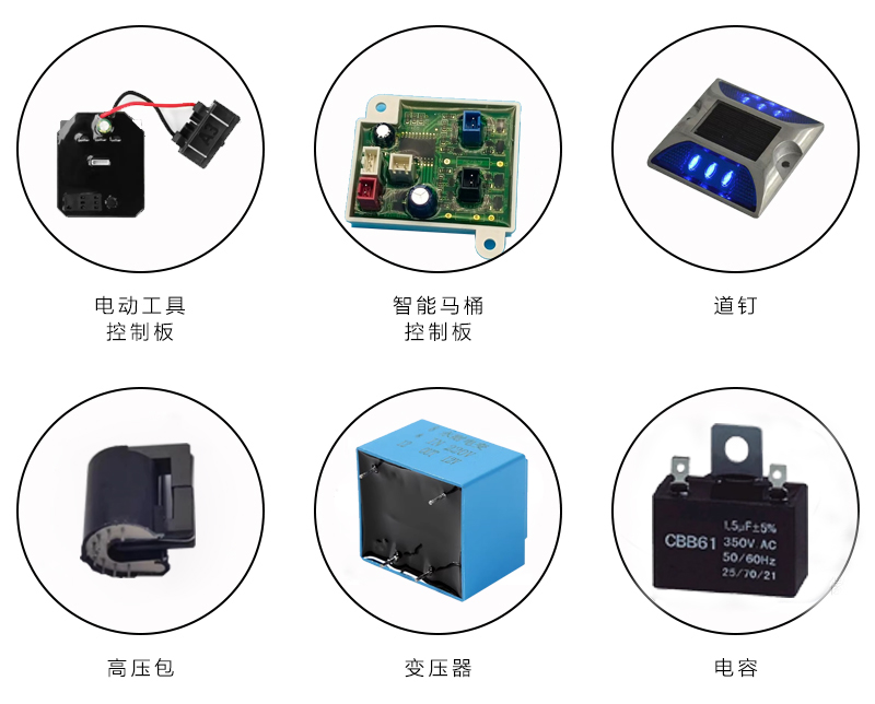 雙頭落地式自動灌膠機(jī)（CCM模組）應(yīng)用范圍